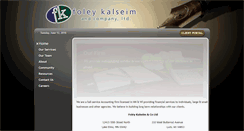 Desktop Screenshot of foleykalseim.com